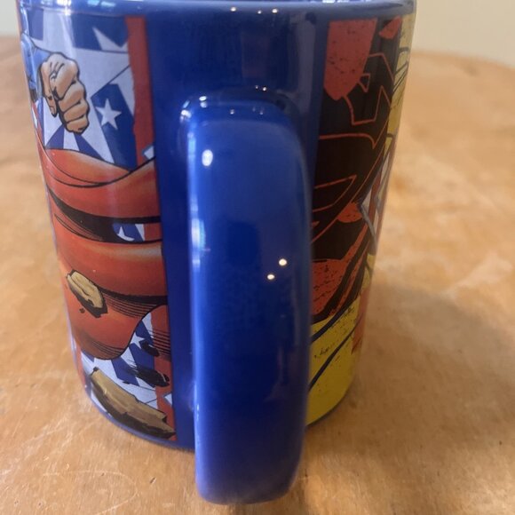 Superman Coffee Mug "America's Hero" 16 Oz DC Comics Cup Jumbo Cup - Picture 4 of 8